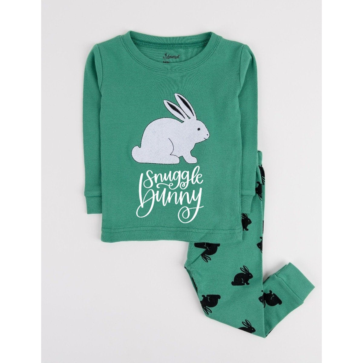 Snuggle Bunny Family Pajamas, easter pajamas for the family, dog easter pajamas, matching easter pajamas - snuggle bunny pajamas
