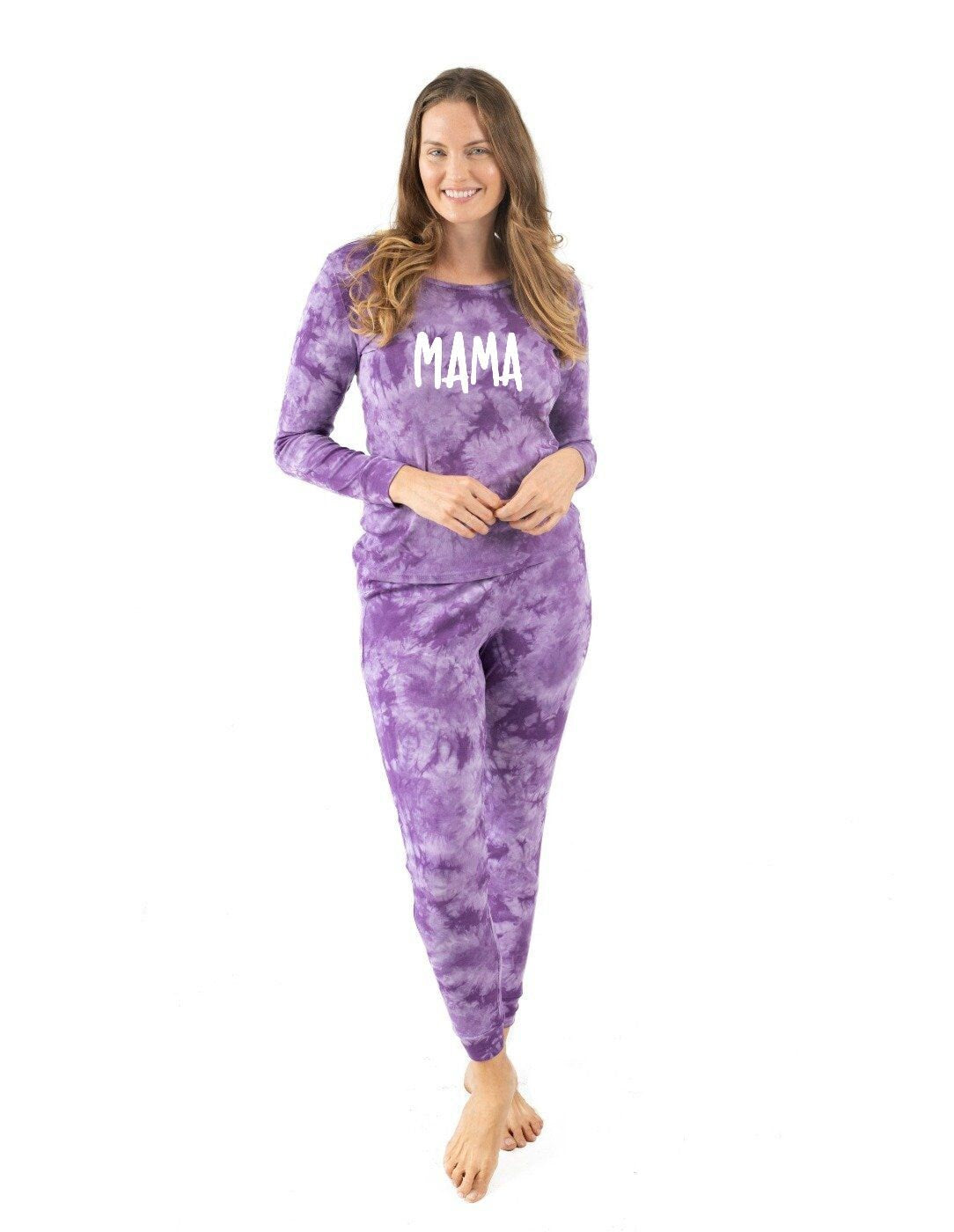 Personalized Tie Dye Pajamas, Custom Family Pajamas, Personalized Kids Pajamas, Personalized Adult Pajamas, Custom Text Pajamas