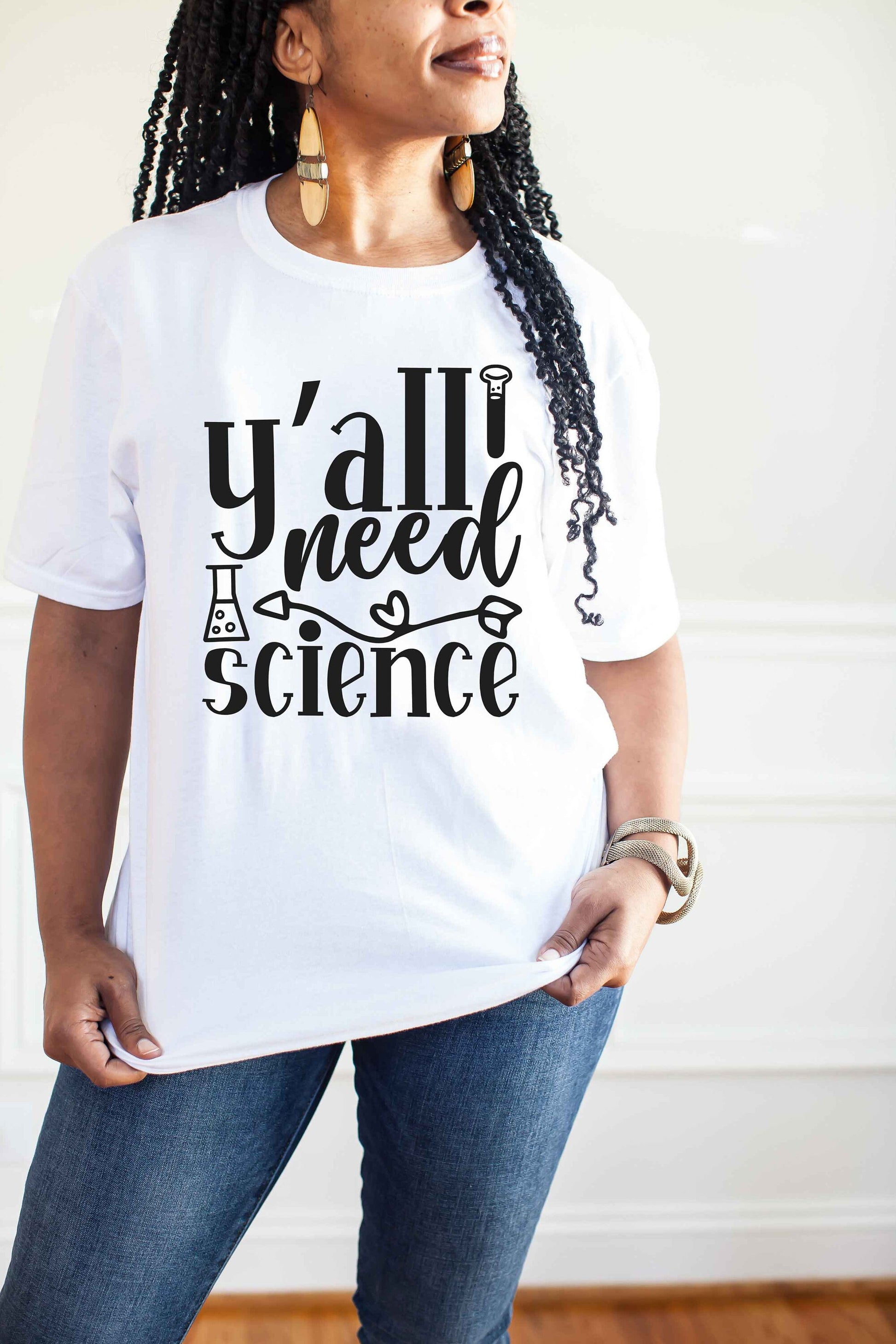 Y'all Need Science unisex fit t-shirt • science teacher gift • scientist shirt • chemistry shirt • nerd shirt