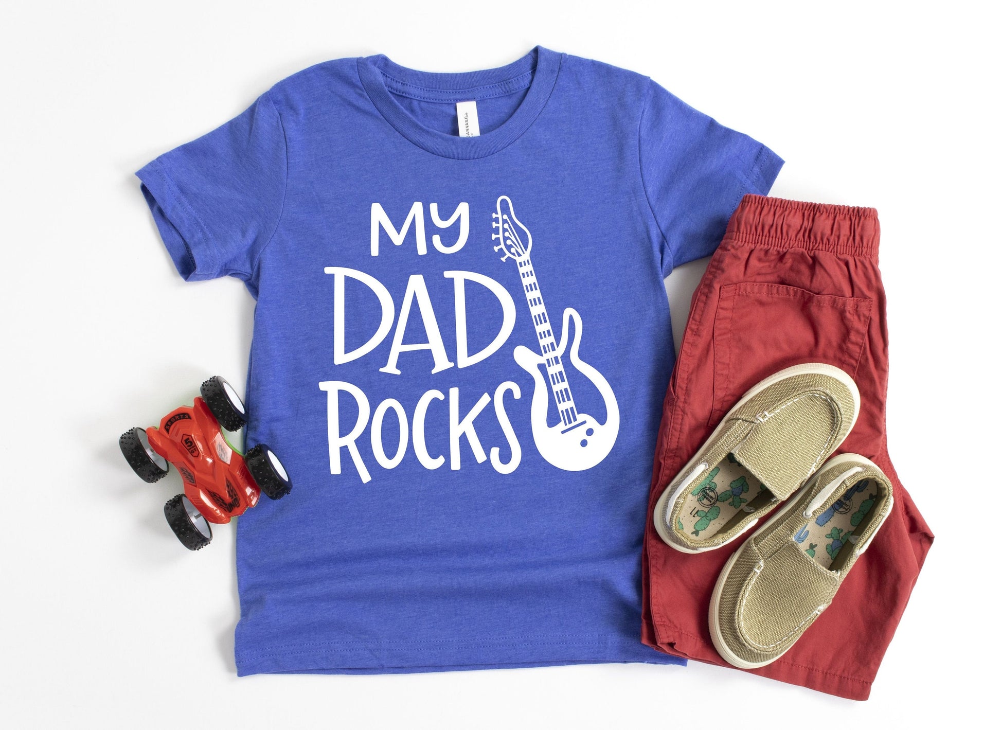 My Dad Rocks T-Shirt - fathers day shirt - dad shirt - daddy t shirt - my daddy rocks - girls fathers day shirt - boys fathers day shirt