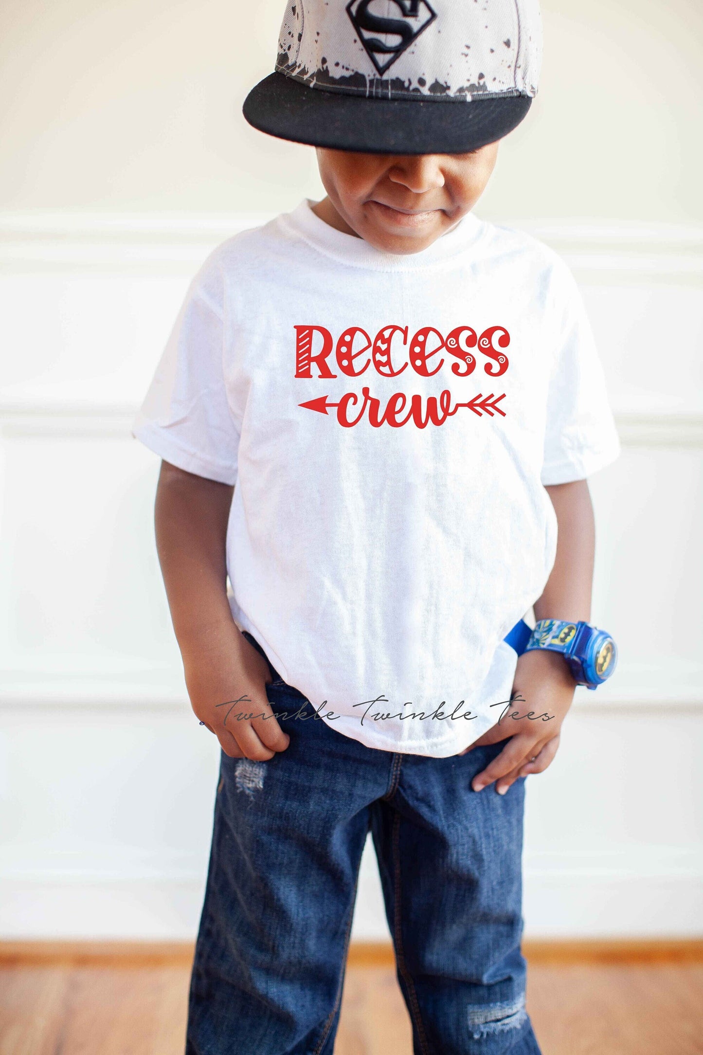 Recess Crew Shirt - Cute Back to School Shirt - First Day of School - Cute 1st Grade Shirt