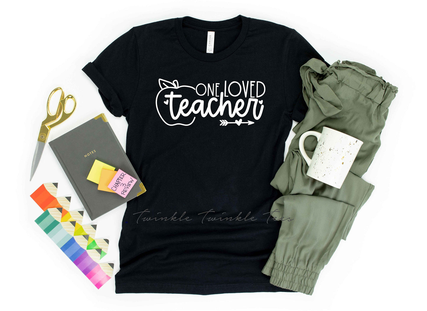 One Loved Teacher T-Shirt - Teacher Valentines Shirt - Back to School Teacher Shirt - Gift for Teacher - Teacher Appreciation Shirt