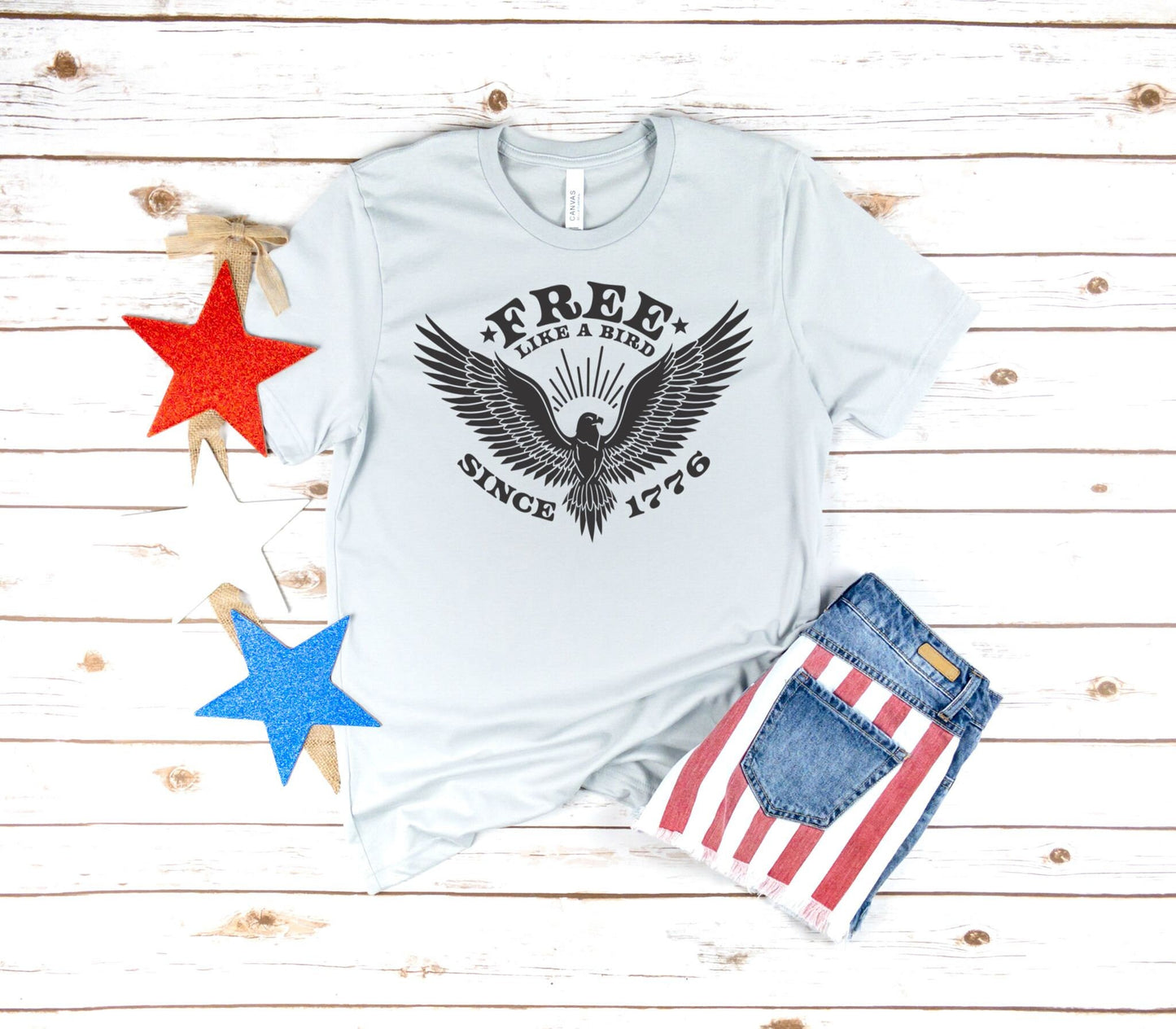 Free Like a Bird Since 1776 t-shirt • 4th of July Shirt