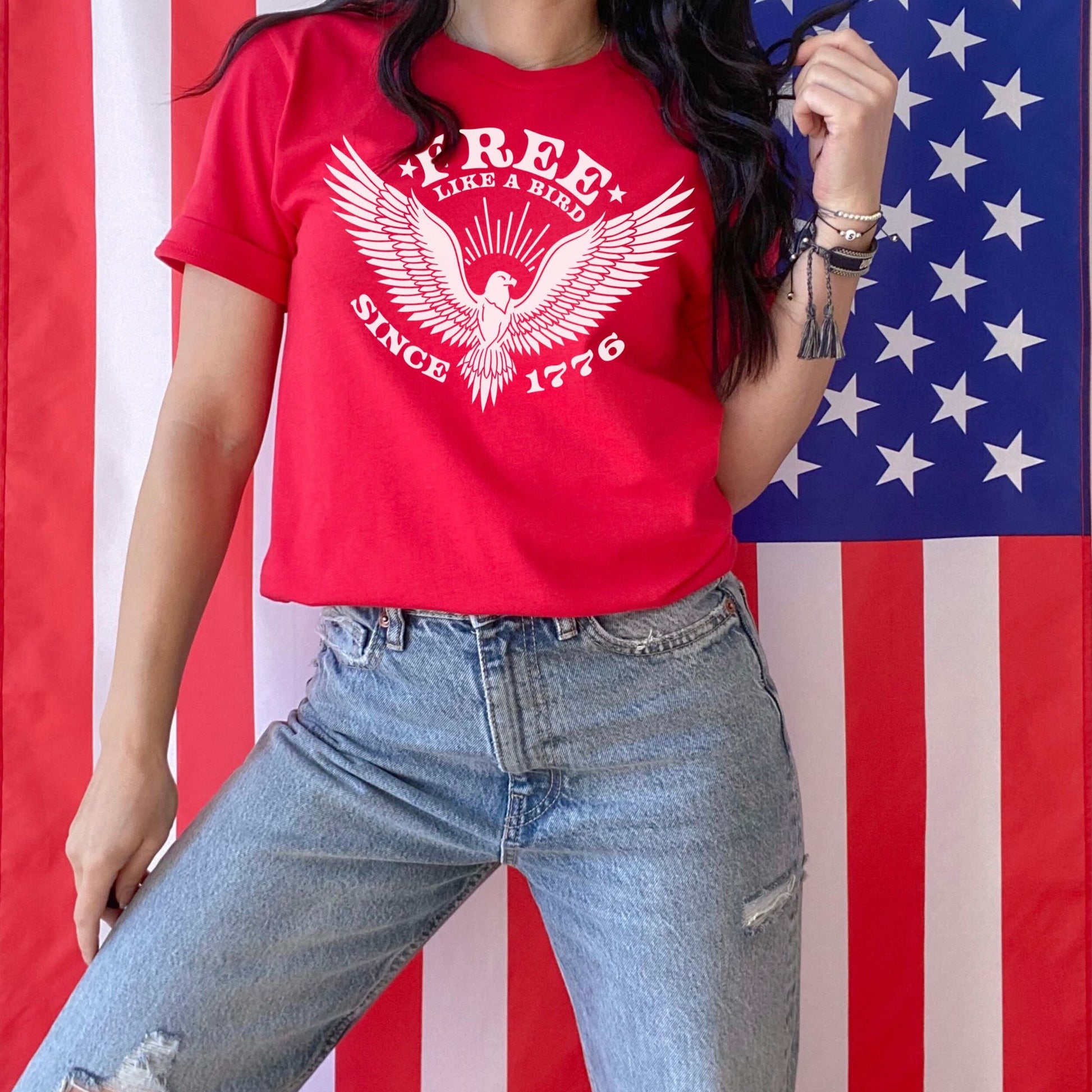 Free Like a Bird Since 1776 t-shirt • 4th of July Shirt