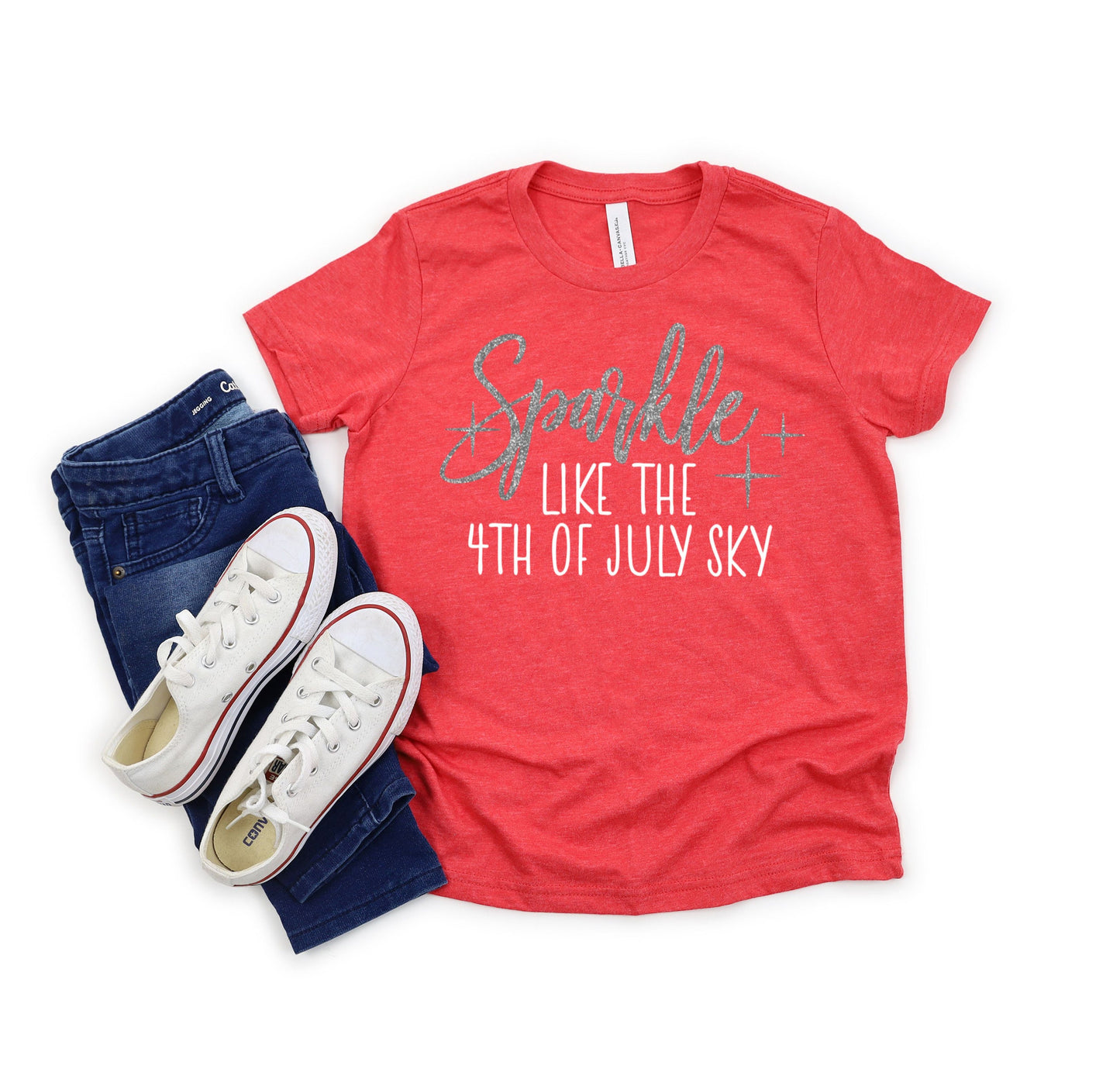 Sparkle Like the 4th of July Sky Shirt - Toddler 4th of July Shirt - Fourth of July Kids Shirt
