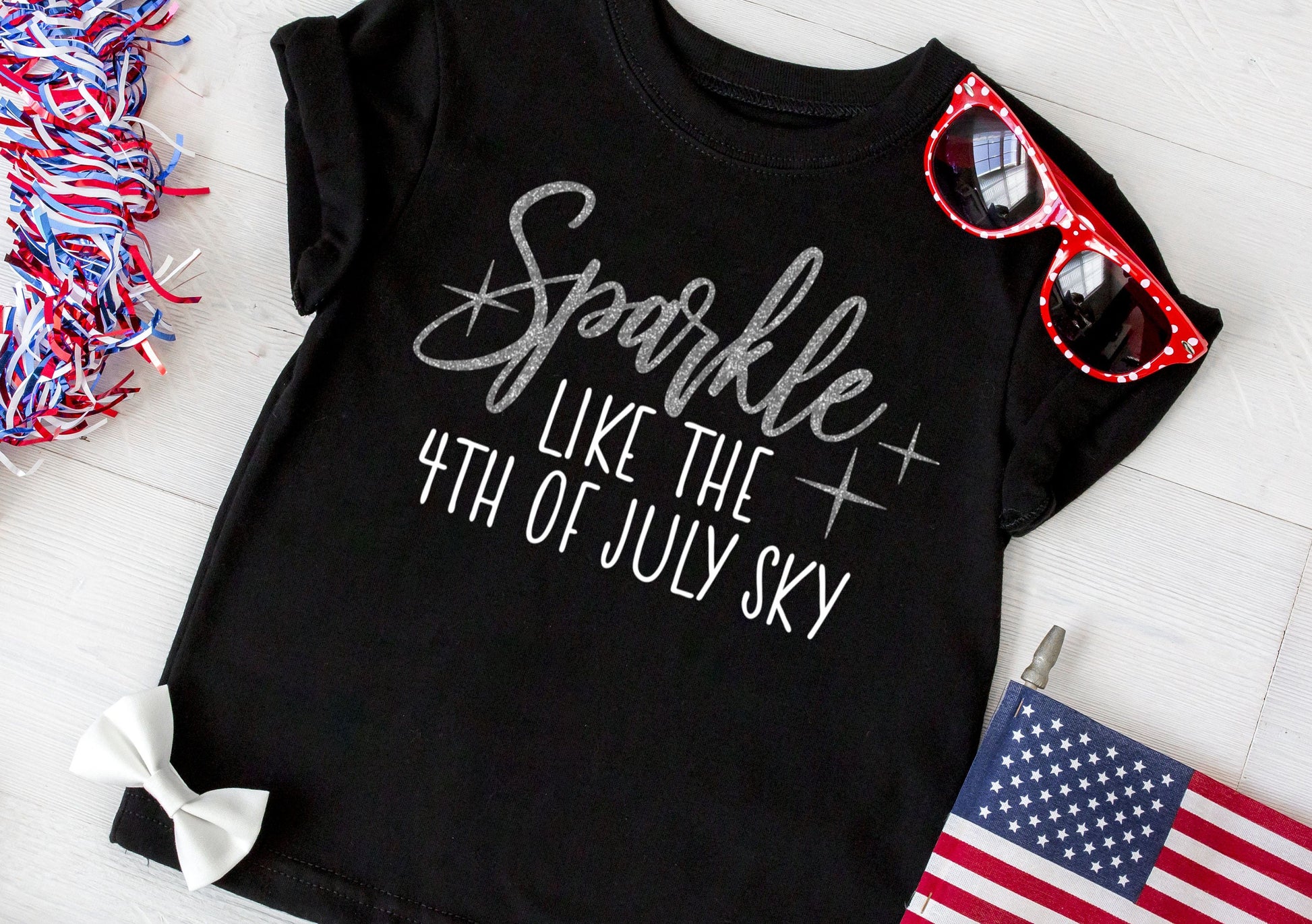 Sparkle Like the 4th of July Sky Shirt - Toddler 4th of July Shirt - Fourth of July Kids Shirt