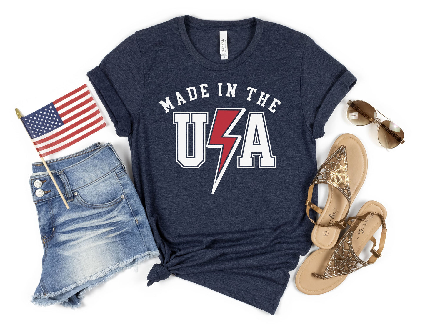Made in the USA t-shirt • 4th of July Shirt