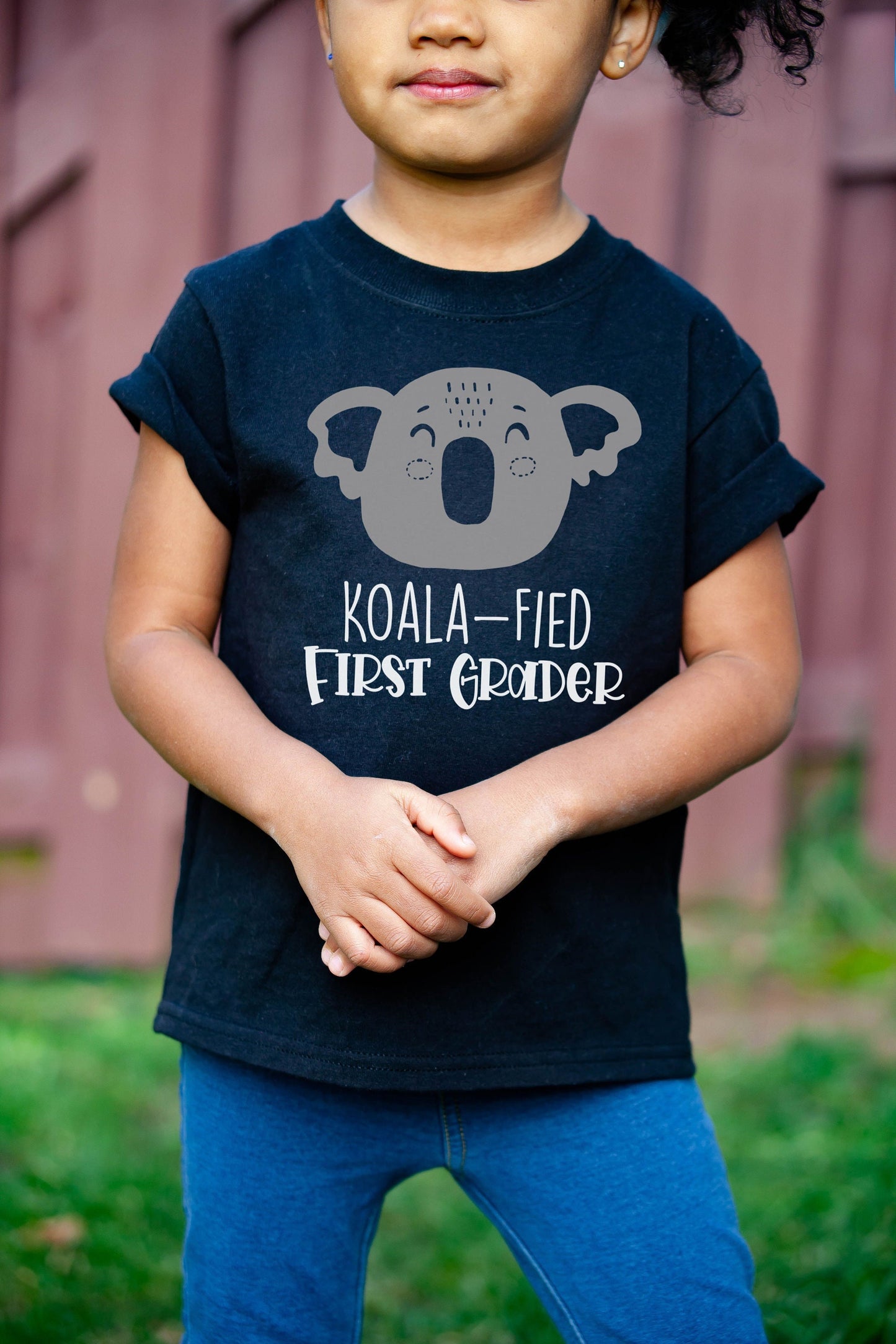 Koala-fied (Custom School Grade Level) Kids Shirt - Kindergarten Shirt - First Grade Shirt - Second Grade Shirt - Back to School Shirt