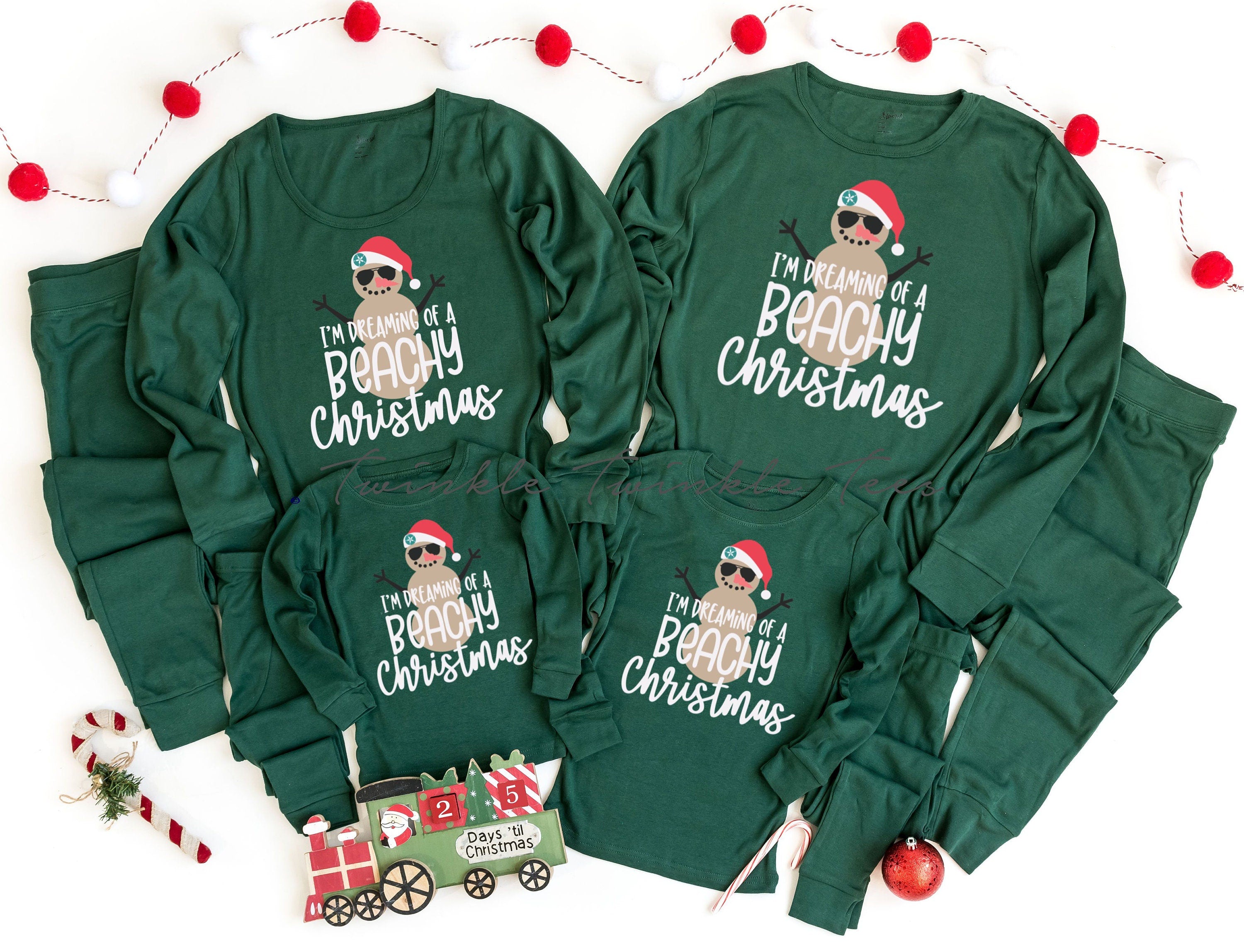 H and m online christmas pajamas