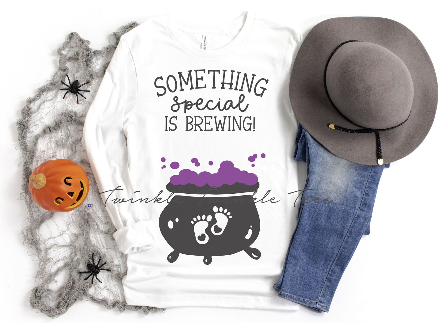 Something Special is Brewing Maternity Halloween long sleeve t-shirt - halloween pregnancy shirt - halloween tshirt - pregnancy announcement