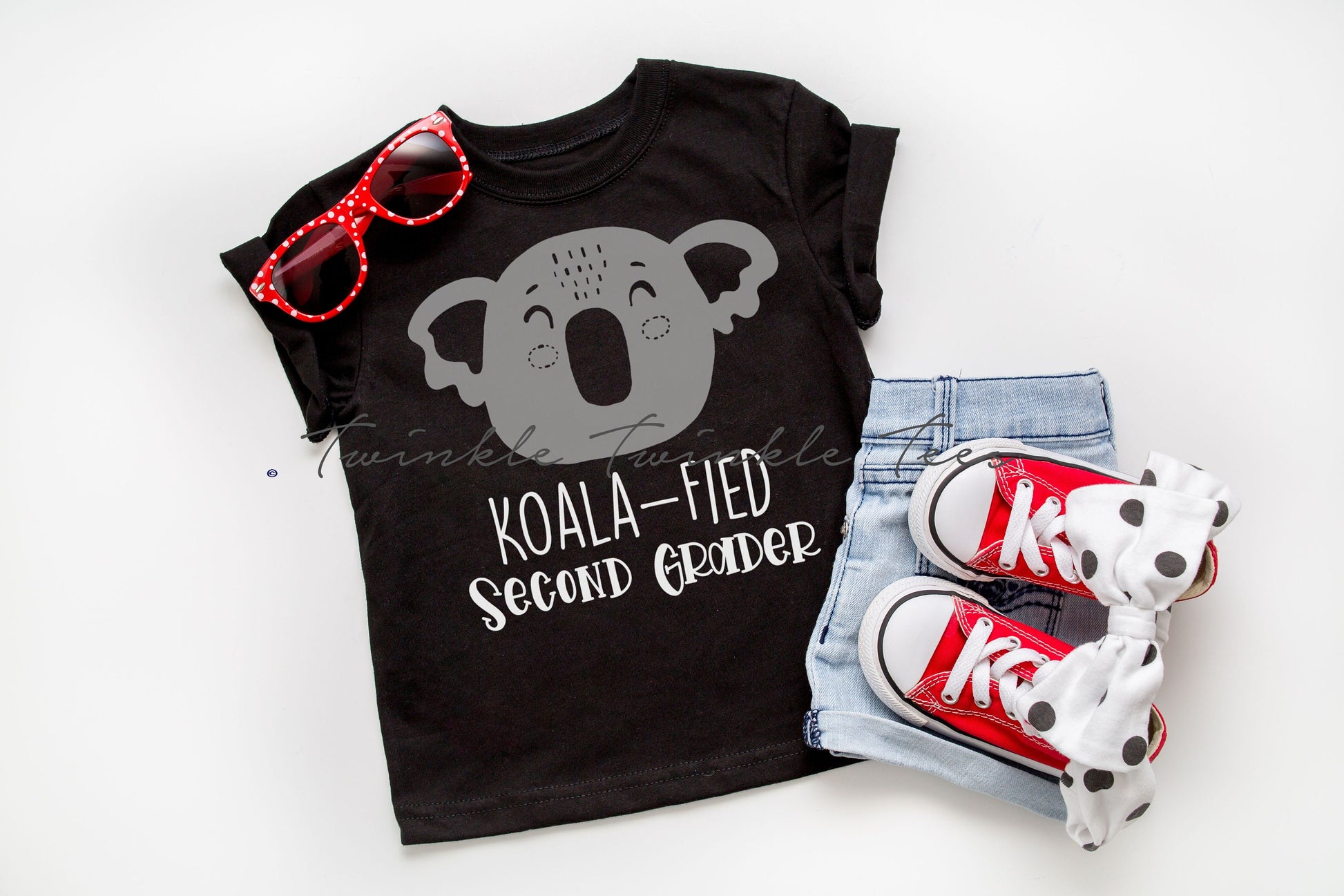 Koala-fied (Custom School Grade Level) Kids Shirt - Kindergarten Shirt - First Grade Shirt - Second Grade Shirt - Back to School Shirt