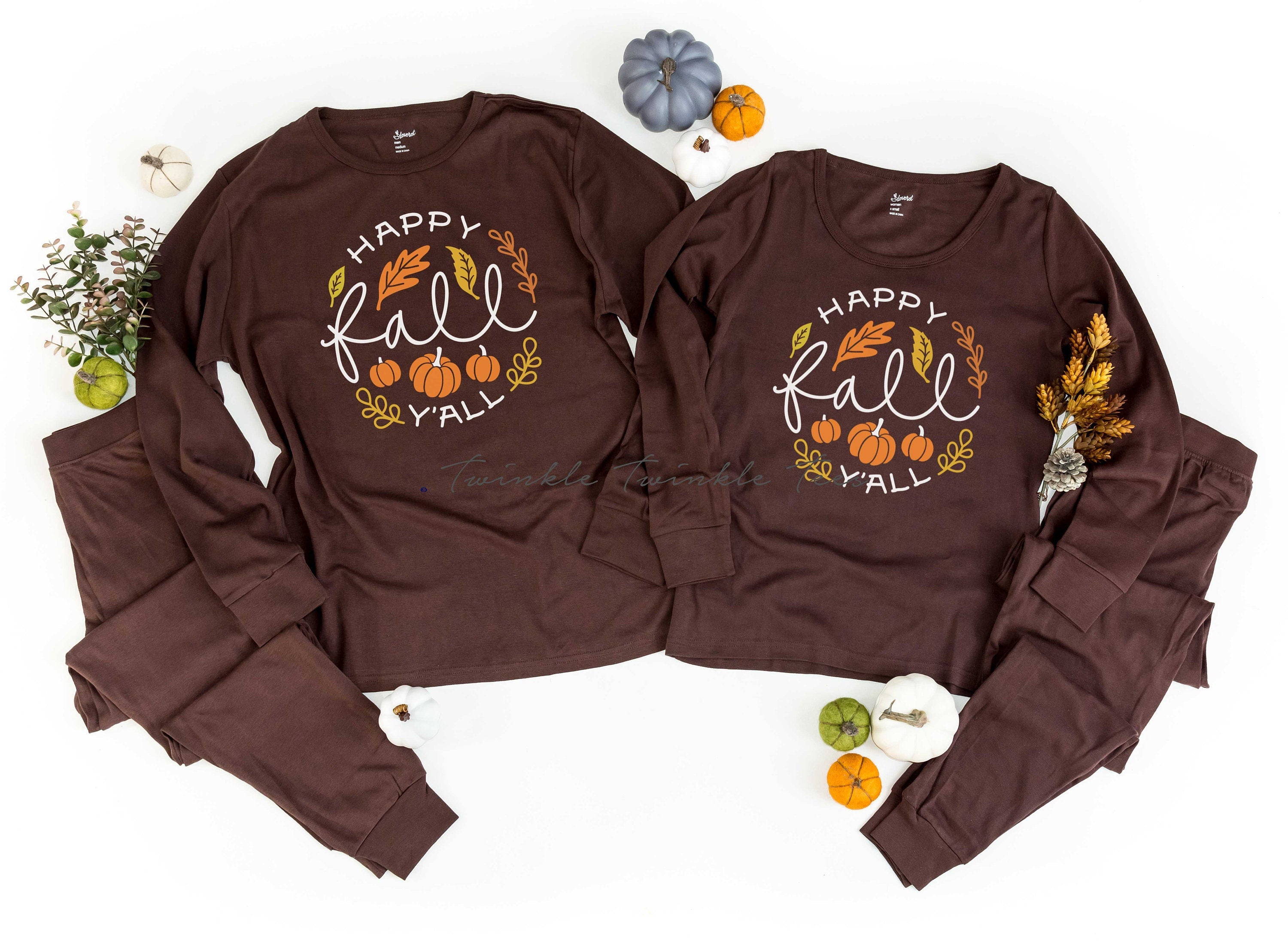 Fall family online pajamas