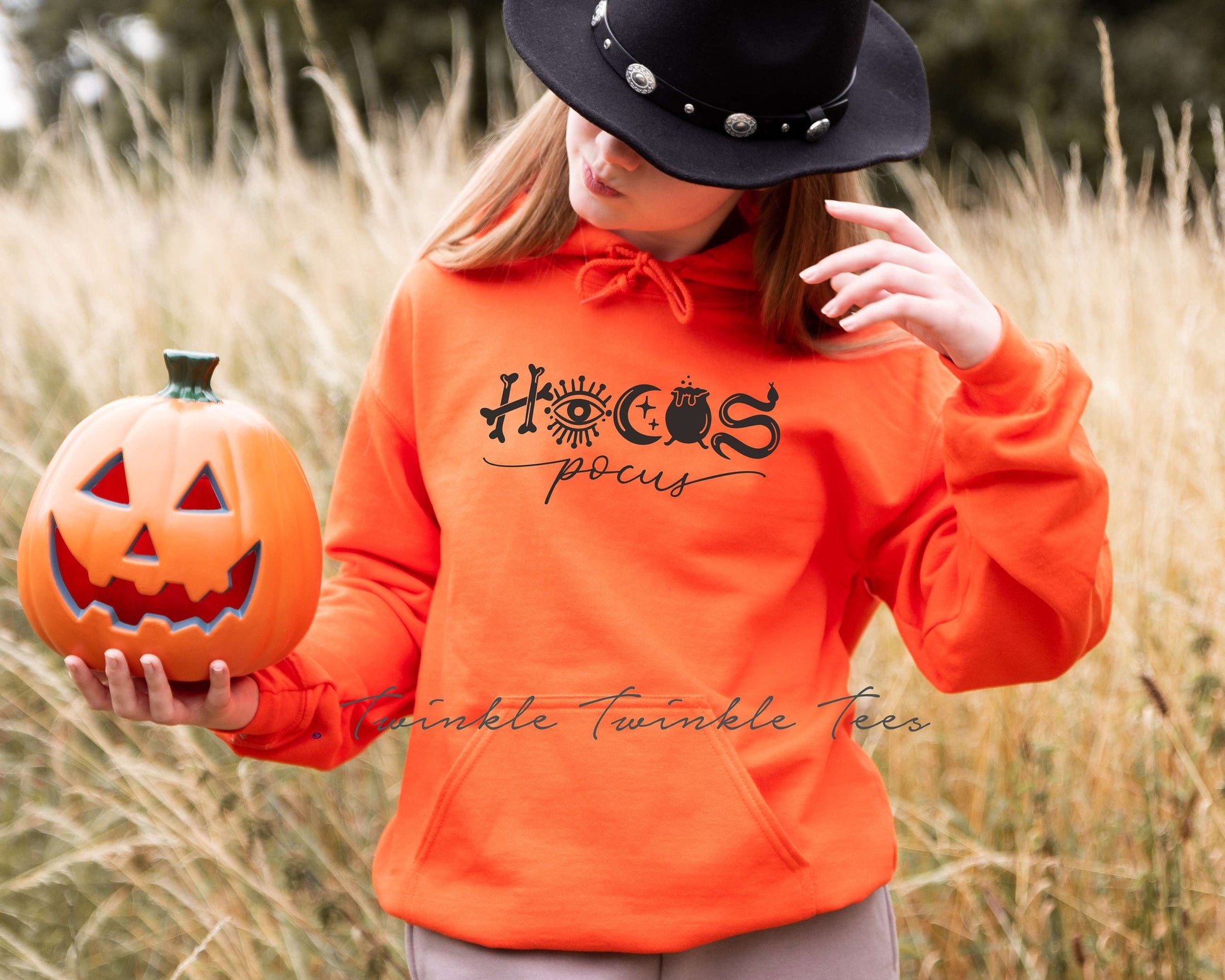 Hocus Pocus Halloween Hoodie fleece lined unisex pullover hooded sweatshirt - halloween sweatshirt - witch sweatshirt