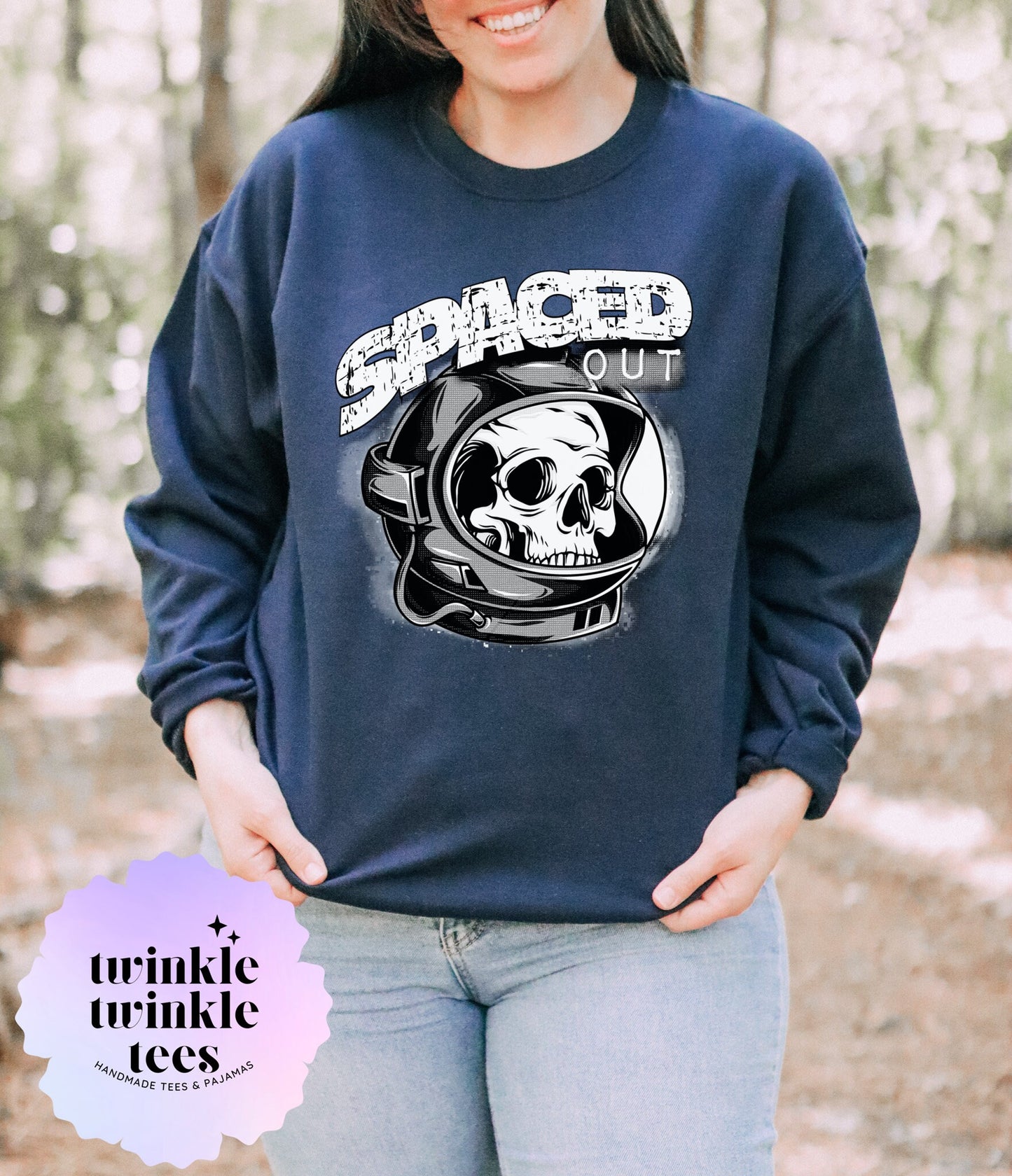 Spaced Out fleece sweatshirt - funny sweatshirt - ADHD sweatshirt - ADD sweatshirt